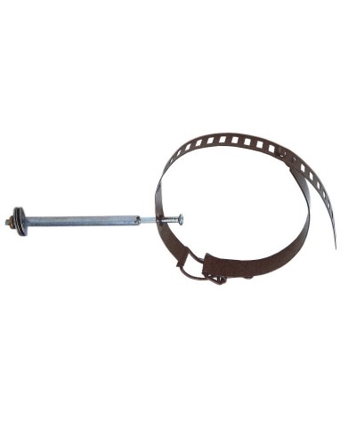 Ferramenta1.com | Collare p/tubo di stufa d 8/14 cm nero - PZ 25