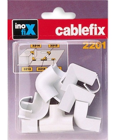 Ferramenta1.com | Giunto per canalina inofix cf 10 pz bianco - CF 1