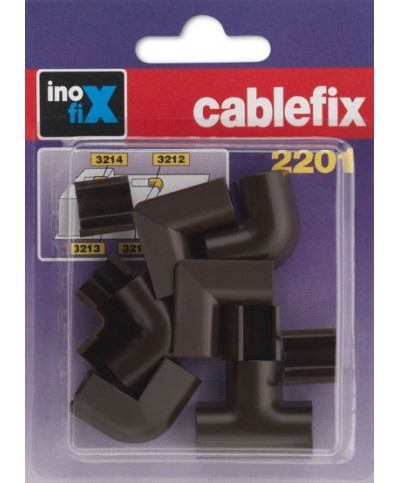 Ferramenta1.com | Giunto per canalina inofix cf 10 pz marrone - CF 1