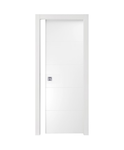 Ferramenta1.com | Porta righe scorrevole 70x210 cm laccato bianco - PZ 1