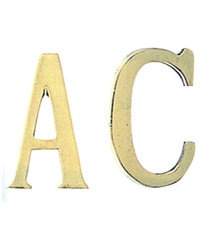 Ferramenta1.com | Lettera b in ottone 75 mm - PZ 10