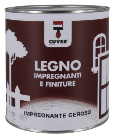 Ferramenta1.com | Impregnante ceroso cuver 0,750 l noce ch y02 - PZ 6