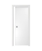 Ferramenta1.com | Porta righe scorrevole 80x210 cm laccato bianco - PZ 1