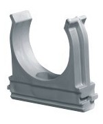 Ferramenta1.com | Ec clips fissatubo a scatto d 25 mm da 10 pz - CF 1