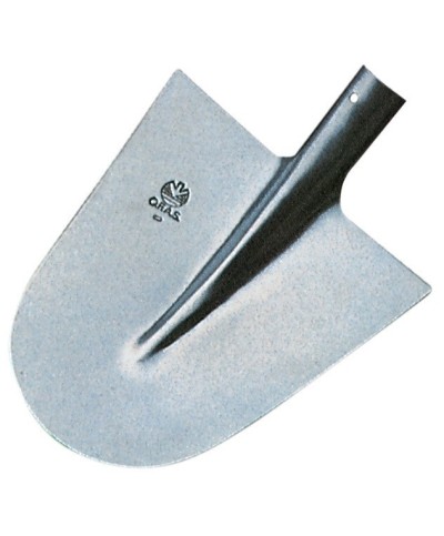 Ferramenta1.com | Badile acciaio punta tonda 105 n.4  290x300 mm - PZ 25