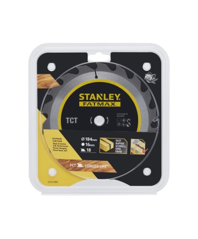 Ferramenta1.com | Piranha stanley sta15360 (x15360) lama circolare hi-tech tct mm.184 - PZ 1