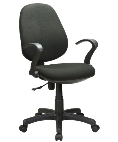 Ferramenta1.com | C poltrona a gas c/braccioli office nero - PZ 1