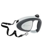 Ferramenta1.com | Guinzaglio per cani flippy one tape medium nero - PZ 1