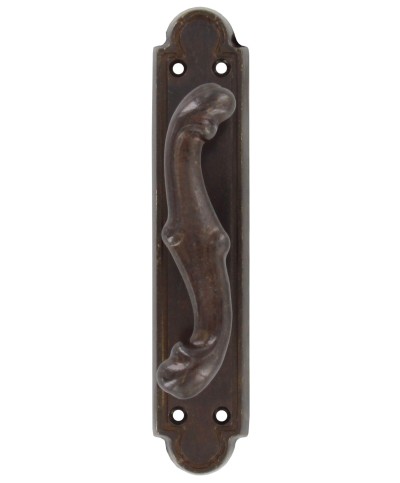 Ferramenta1.com | Cremonese ottone bronzato barocco c/fori - PZ 10