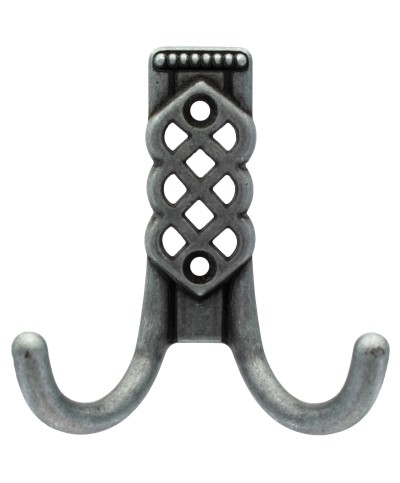 Ferramenta1.com | Appendiabiti anticato 43144 zama 80x81 mm rustique - PZ 12