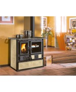 Ferramenta1.com | Cucina legna 8.8 kw rosa 5.0 vst ceramica panna - PZ 1