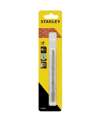 Ferramenta1.com | Piranha stanley sta58004 (x58004) punta codolo cilindrico mm. 8 - PZ 1