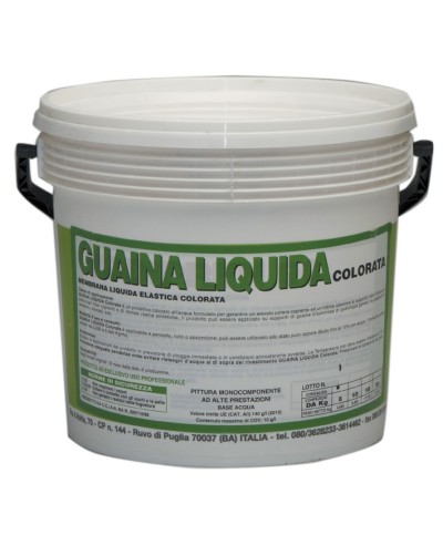 Ferramenta1.com | Guaina liquida resinosa rosso  5 kg - PZ 1