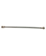 Ferramenta1.com | Flessibile inox m 1/2 f 3/8 40 cm dn.10 - PZ 10