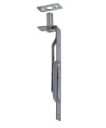 Ferramenta1.com | Catenaccio frontale 211 ferro lucido 20x250 mm - PZ 10
