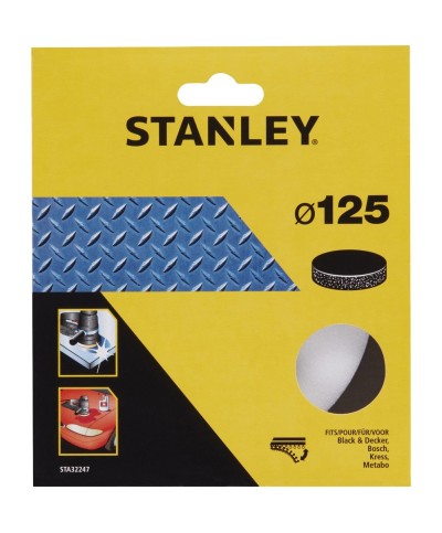 Ferramenta1.com | Piranha stanley sta32247 (x32247) tampone per rotorbitale d125 - PZ 1
