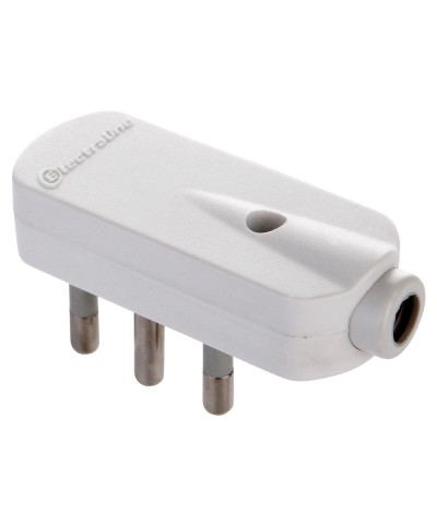 Ferramenta1.com | Spina salvaspazio 16a 2p+t bianco fig.7 - PZ 25