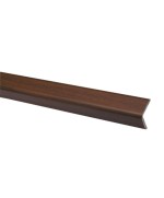 Ferramenta1.com | Paraspigolo 30x30 polist liscio 290 cm noce scuro - PZ 10