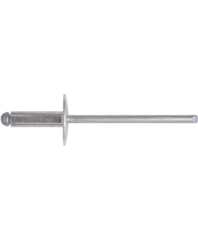Ferramenta1.com | Conf rivetti alluminio testa larga 4,0x11 100 pz - CF 10