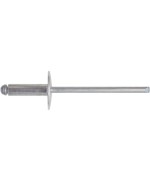 Ferramenta1.com | Conf rivetti alluminio testa larga 4,0x11 100 pz - CF 10