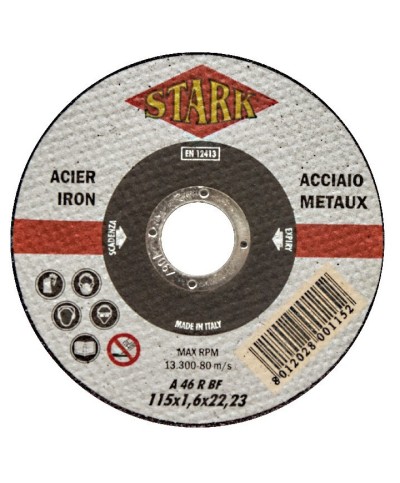 Ferramenta1.com | Stark disco p/ferro d 115x1,6 mm - PZ 50