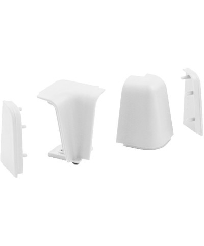 Ferramenta1.com | Kit per alzatina bombata bianco - CF 1