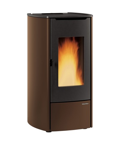 Ferramenta1.com | Termostufa pellet 14.8 kw marina idro h11 bronzo - PZ 1