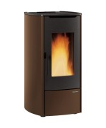 Ferramenta1.com | Termostufa pellet 14.8 kw marina idro h11 bronzo - PZ 1