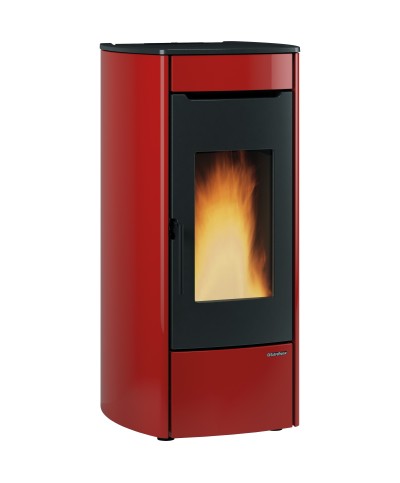 Ferramenta1.com | Termostufa pellet 17.5 kw marina idro h13 bordeaux - PZ 1
