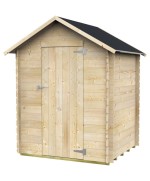 Ferramenta1.com | Casetta legno marcella c/pavimento 146x130x185 - PZ 1