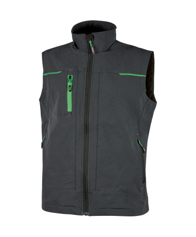 Ferramenta1.com | U-power gilet saturn grigio/verde tg.  m - PZ 1