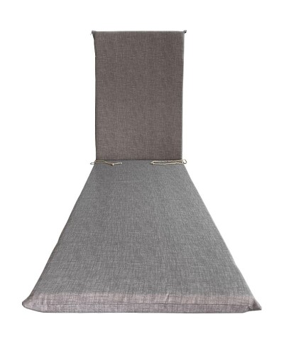 Ferramenta1.com | Cuscino garden grigio sdraio c/p h.5 cm.180x50 - PZ 4