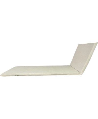 Ferramenta1.com | Cuscino garden ecru lettino h.4,5 cm.190x60 - PZ 4