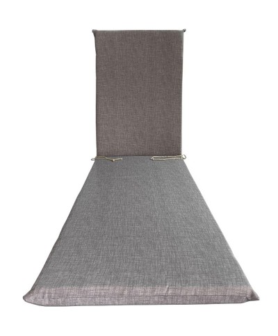 Ferramenta1.com | Cuscino garden grigio lettino h.4,5 cm.180x60 - PZ 1