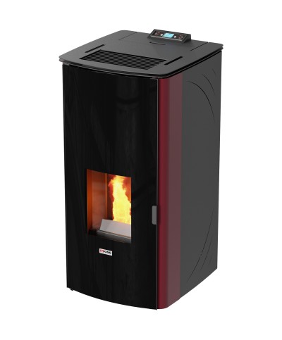 Ferramenta1.com | Termostufa pellet vent 17kw king 17dd 2022 bordeaux - PZ 1