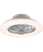 Ferramenta1.com | Plafoniera con ventilatore rgb antigua 50 cm - PZ 1
