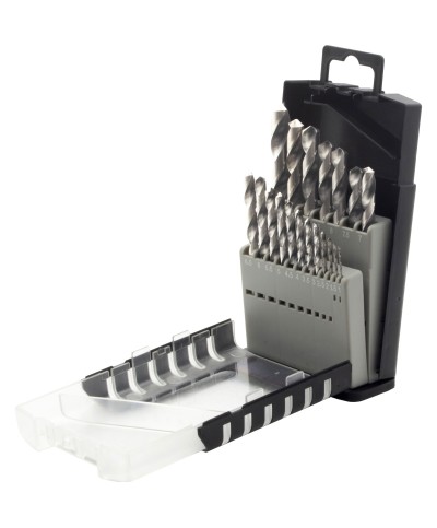 Ferramenta1.com | Serie 19 punte hss fresate d 1/10 mm - CF 1