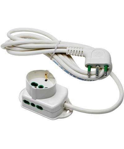 Ferramenta1.com | Fme 42.107 multipresa 2p bip+1bip/schuko triax 3 m - PZ 1