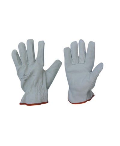 Ferramenta1.com | Pl guanti bovino tutto fiore bianco tg.11 - PL 6