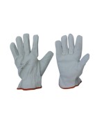 Ferramenta1.com | Pl guanti bovino tutto fiore bianco tg.11 - PL 6