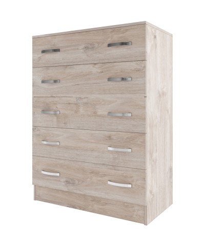 Ferramenta1.com | Kit cassettiera 5 cassetti 111x45x80 rovere vintage k360 - PZ 1