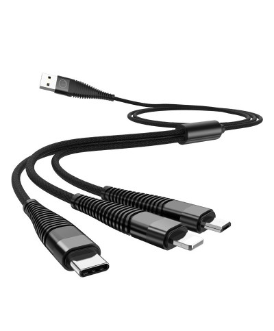 Ferramenta1.com | Cavo di ricarica e trasferimento dati 3 in 1 - PZ 1