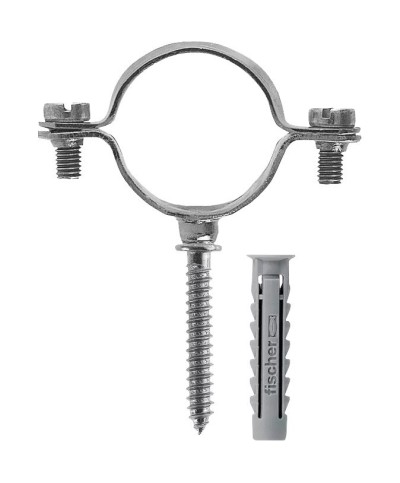 Ferramenta1.com | Fischer 10 collari mm.32 czv c/vite + tassello - CF 1