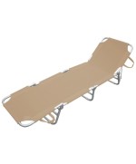 Ferramenta1.com | Lettino in alluminio playa tortora - PZ 2