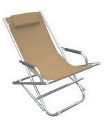 Ferramenta1.com | Sedia sdraio playa in alluminio tortora - PZ 2