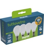 Ferramenta1.com | Beghelli led sfera e14  5w 58056 calda 3000k set 4 - CF 10