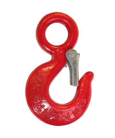 Ferramenta1.com | Gancio di sollevamento al carbonio t. 2 c/sicura - PZ 1