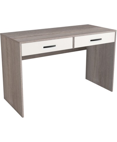 Ferramenta1.com | Kit scrivania 2 cassetti 117x50x73,5 cm rovere gr./bianco - PZ 1