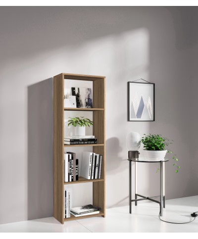 Ferramenta1.com | Kit libreria 3 ripiani 45x25xh138 cm rovere barly - PZ 1