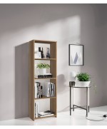 Ferramenta1.com | Kit libreria 3 ripiani 45x25xh138 cm rovere barly - PZ 1